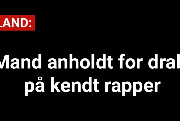 Mand anholdt for drab på kendt rapper