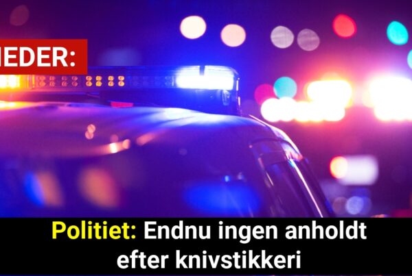 Politiet: Endnu ingen anholdt efter knivstikkeri