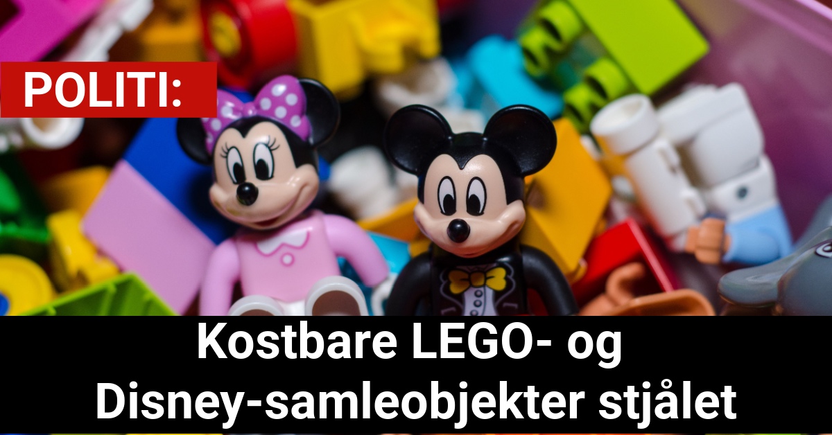 Kostbare LEGO- og Disney-samleobjekter stjålet