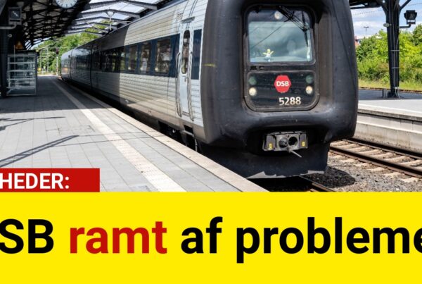 DSB ramt af problemer