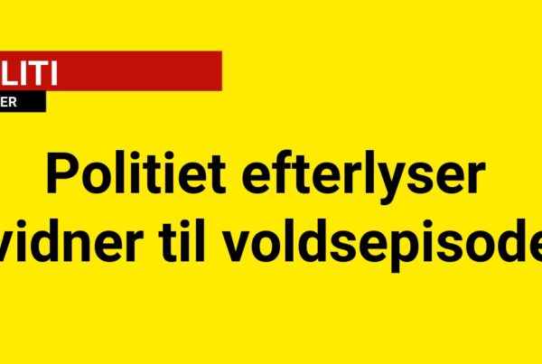 Politiet efterlyser vidner til voldsepisode