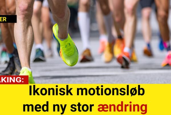 BREAKING: Ikonisk motionsløb med ny stor ændring