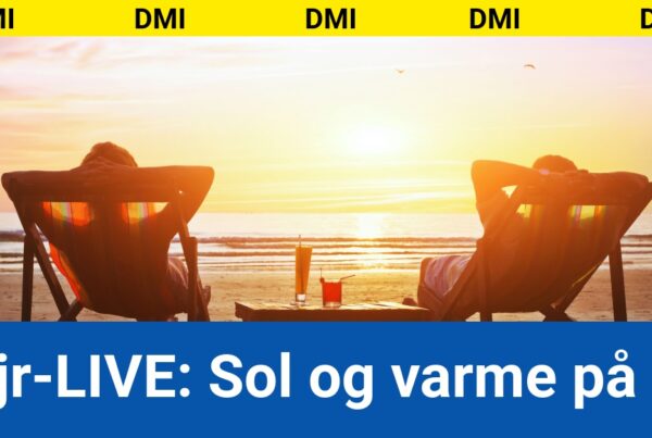 Vejr-LIVE: Sol og varme på vej