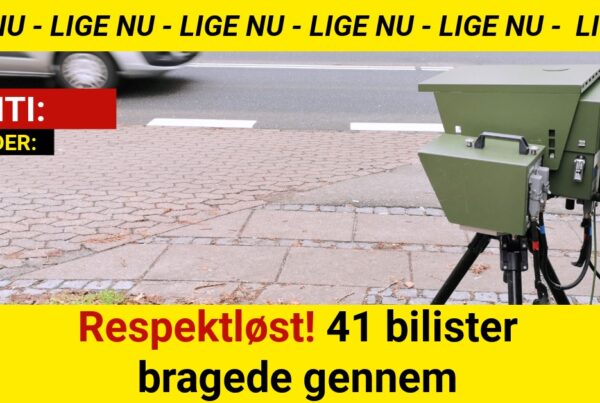 Respektløst! 41 bilister bragede gennem vejarbejde