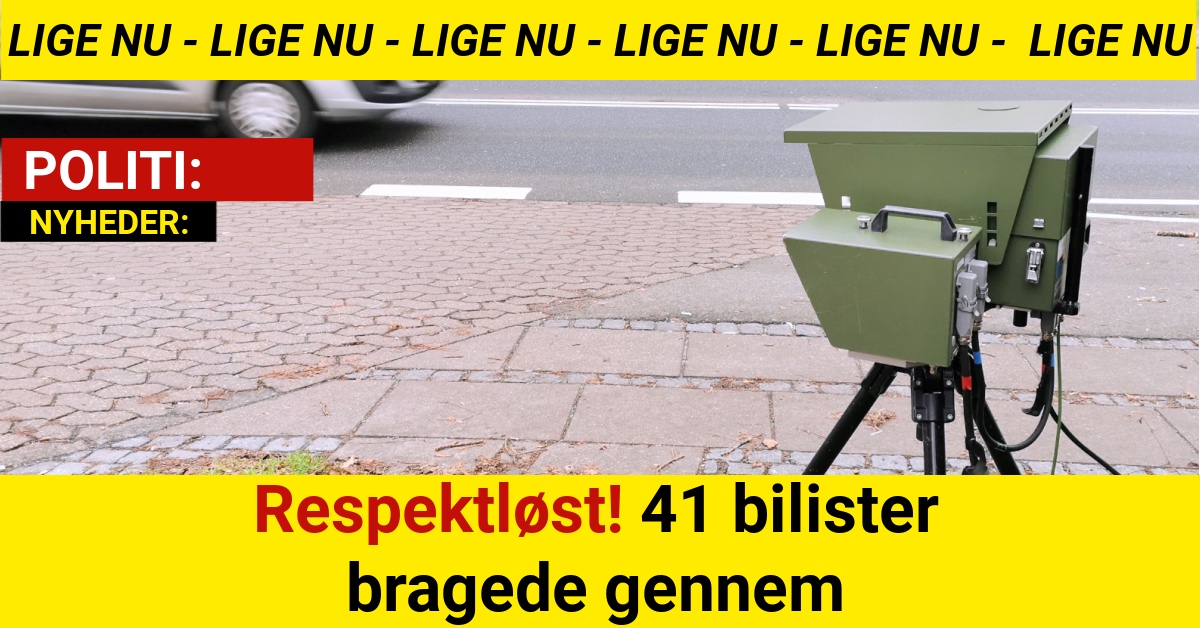 Respektløst! 41 bilister bragede gennem vejarbejde