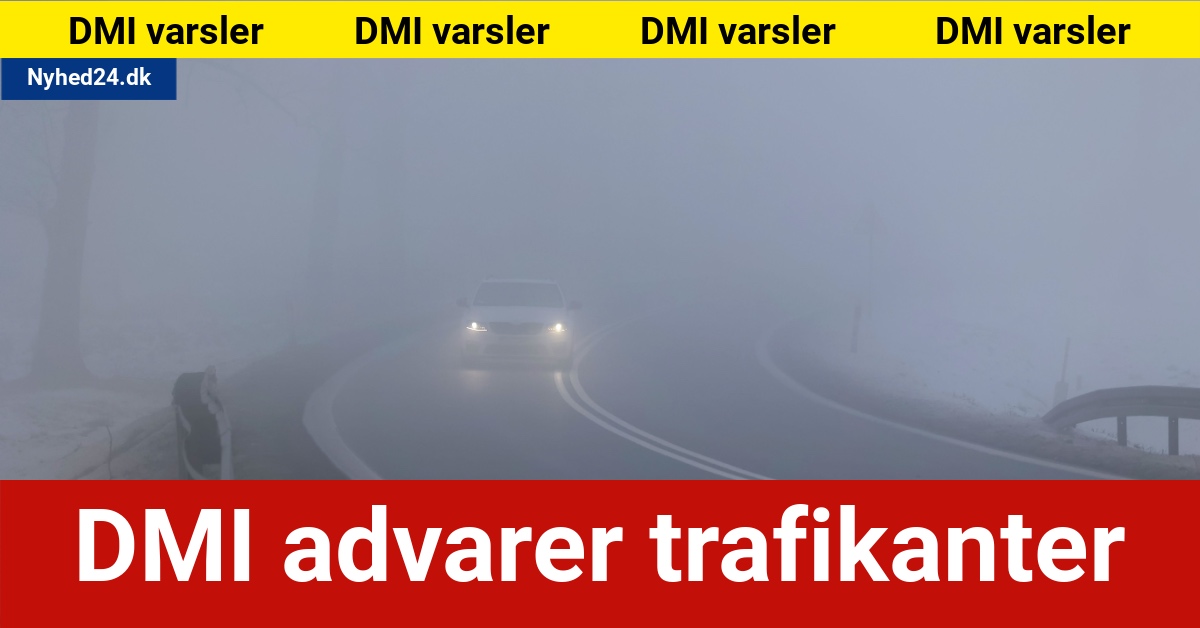 DMI advarer trafikanter