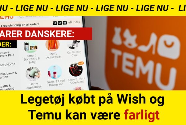 Legetøj købt på Wish og Temu kan være farligt