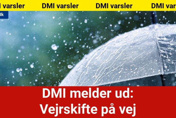 DMI melder ud: Vejrskifte på vej