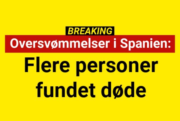 Oversvømmelser i Spanien: