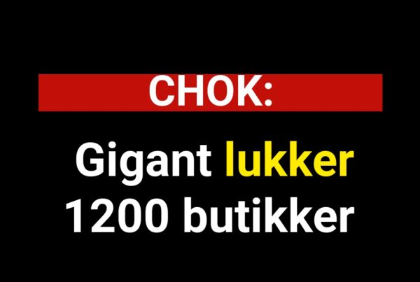 CHOK: Gigant lukker 1200 butikker