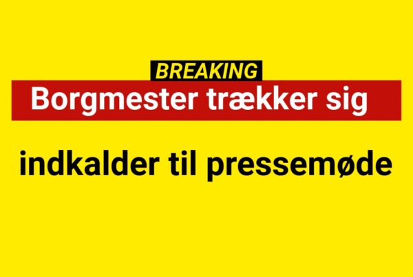 BREAKING: Borgmester trækker sig