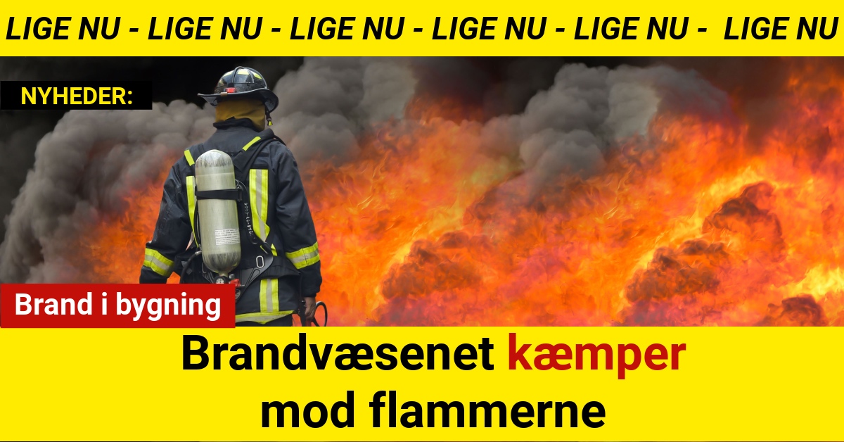 Brand i bygning