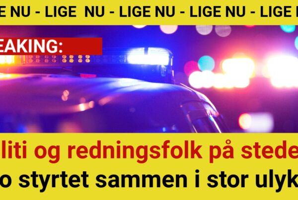 BREAKING: Politi og redningsfolk på stedet - Silo styrtet sammen i stor ulykke