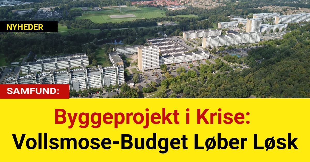 Byggeprojekt i Krise: Vollsmose-Budget Løber Løsk