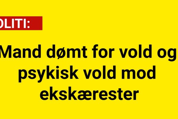 Mand dømt for vold og psykisk vold mod ekskærester