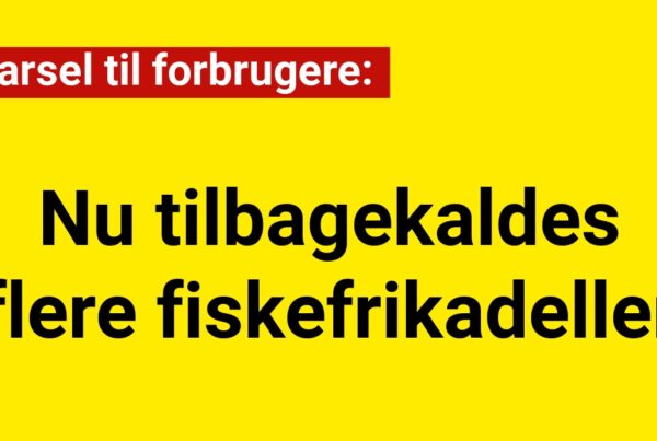 Advarsel til forbrugere: Nu tilbagekaldes flere fiskefrikadeller