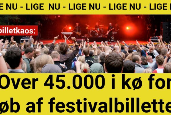 Vildt billetkaos: Over 45.000 i kø for festivalbilletter