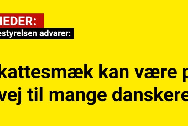 Skattestyrelsen advarer: