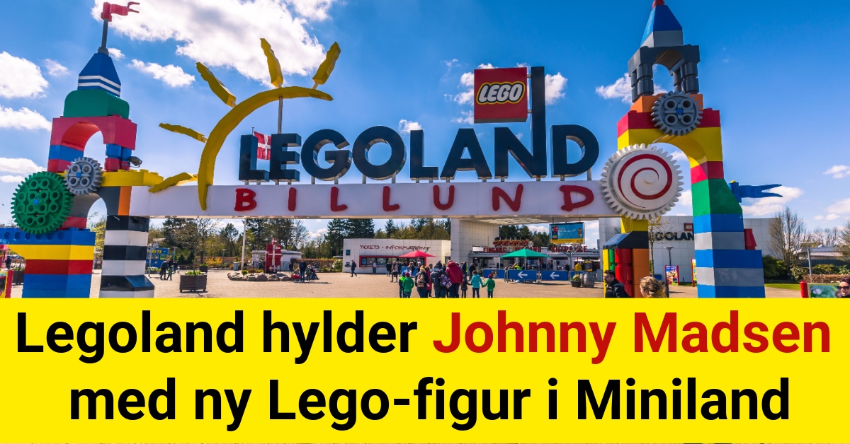 Legoland hylder Johnny Madsen med ny Lego-figur i Miniland