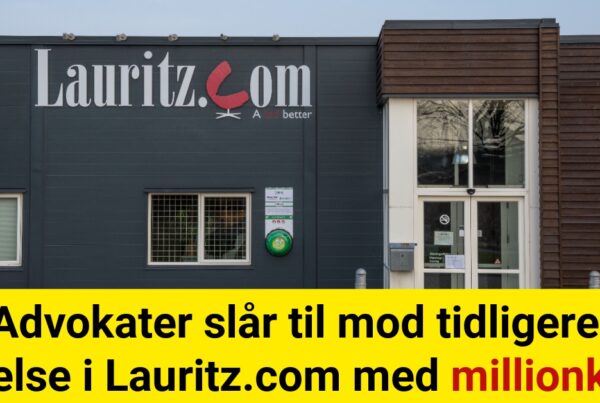 Advokater slår til mod tidligere ledelse i Lauritz.com med millionkrav