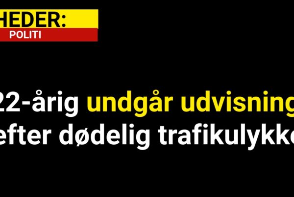 22-årig undgår udvisning efter dødelig trafikulykke