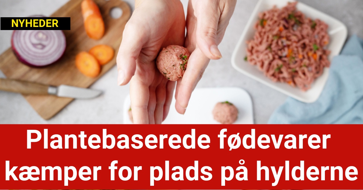 Plantebaserede fødevarer kæmper for plads på hylderne