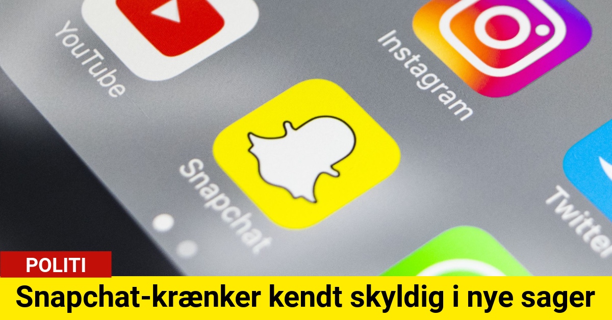 Snapchat-krænker kendt skyldig i nye sager