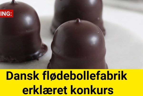 Dansk flødebollefabrik erklæret konkurs