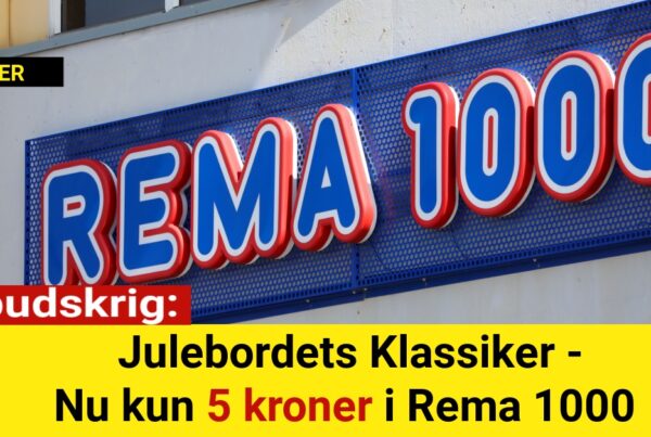 Tilbudskrig: Julebordets Klassiker - Nu kun 5 kroner i Rema 1000