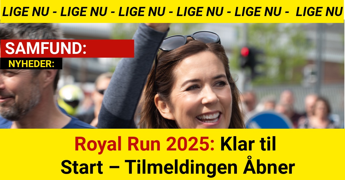 Royal Run 2025: Klar til Start – Tilmeldingen Åbner Snart