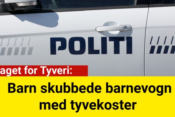 Mor Anklaget for Tyveri: Barn skubbede barnevogn med tyvekoster