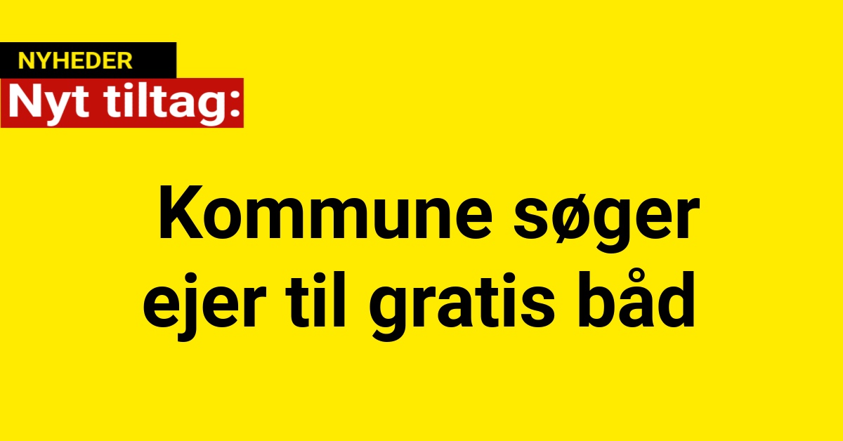 Nyt tiltag: