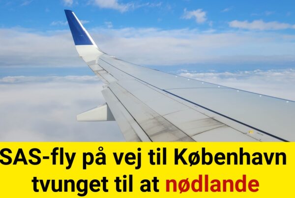 SAS-fly på vej til København tvunget til at nødlande