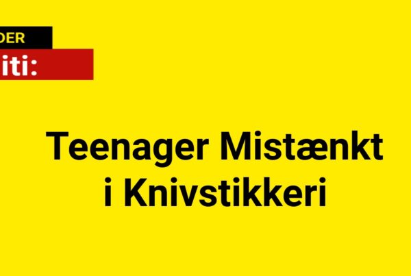 POLITI: Teenager Mistænkt i Knivstikkeri