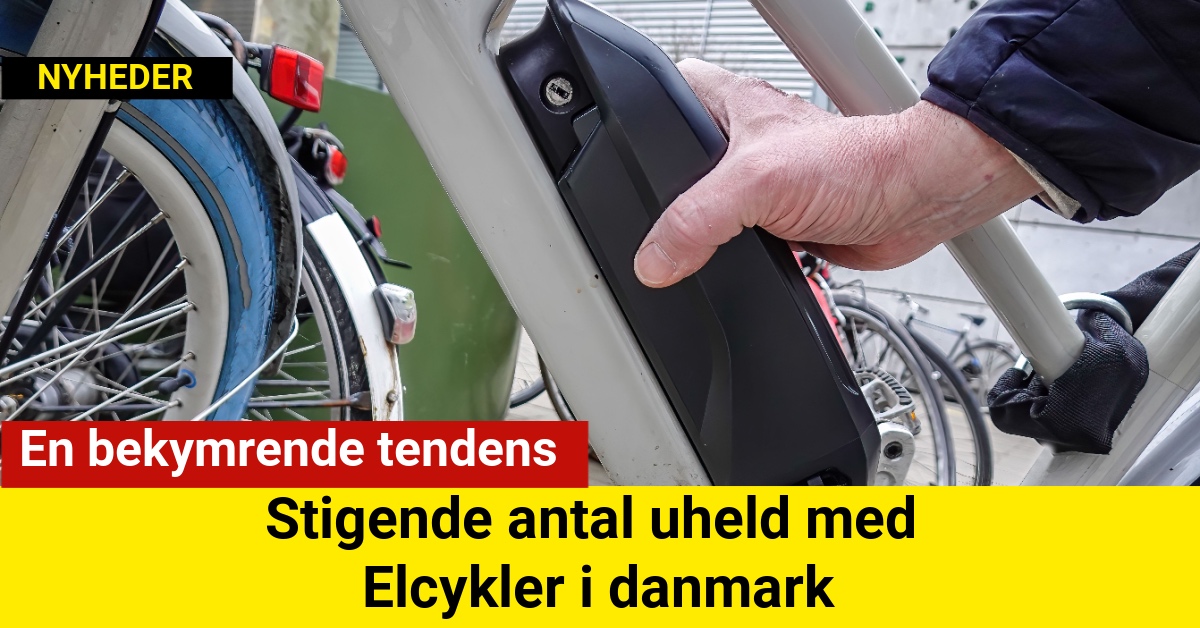 Stigende antal uheld med Elcykler i danmark: En bekymrende tendens