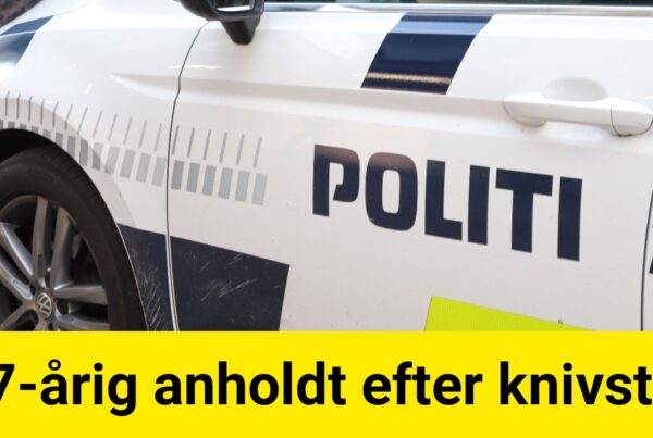 17-årig anholdt efter knivstik