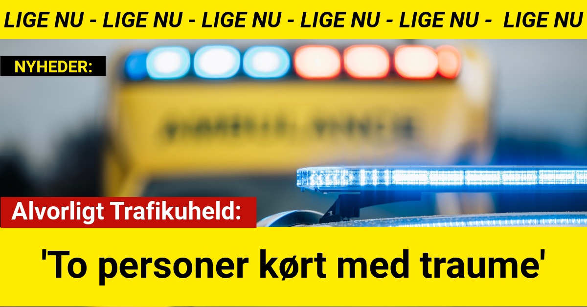 Alvorligt Trafikuheld: