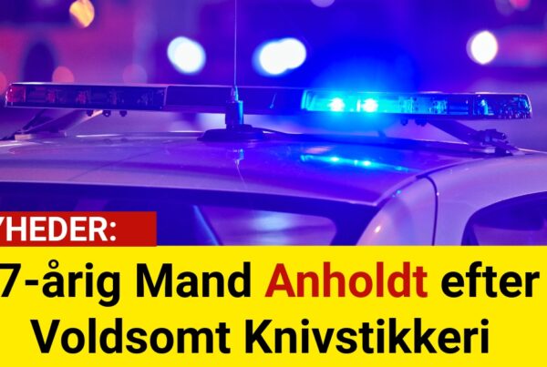 17-årig Mand Anholdt efter Voldsomt Knivstikkeri