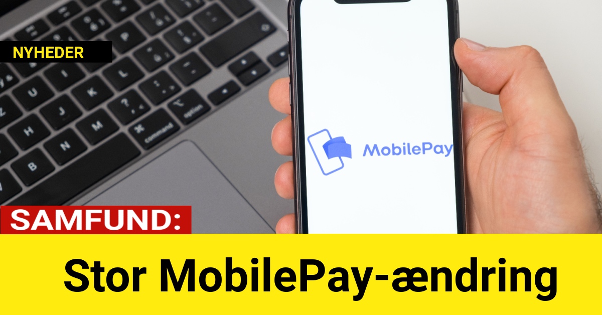 Stor MobilePay-ændring