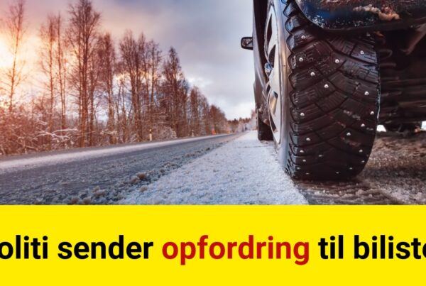 Politi sender opfordring til bilister