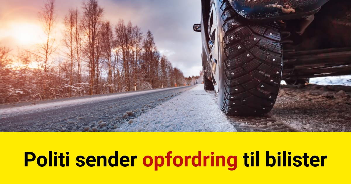 Politi sender opfordring til bilister