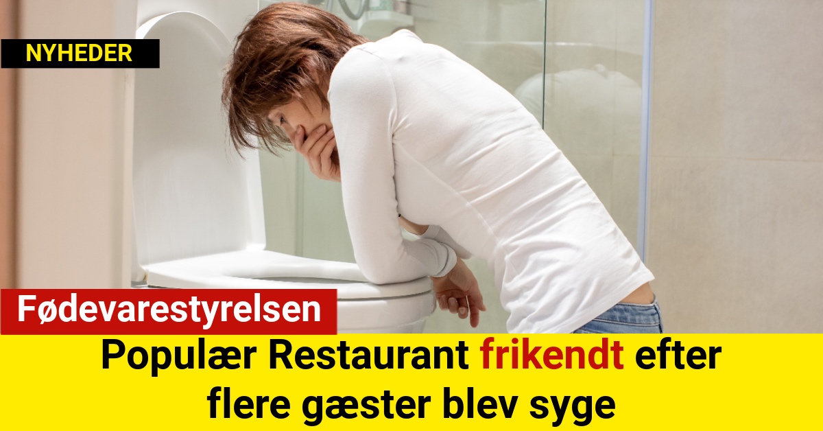 Populær Restaurant frikendt efter flere gæster blev syge