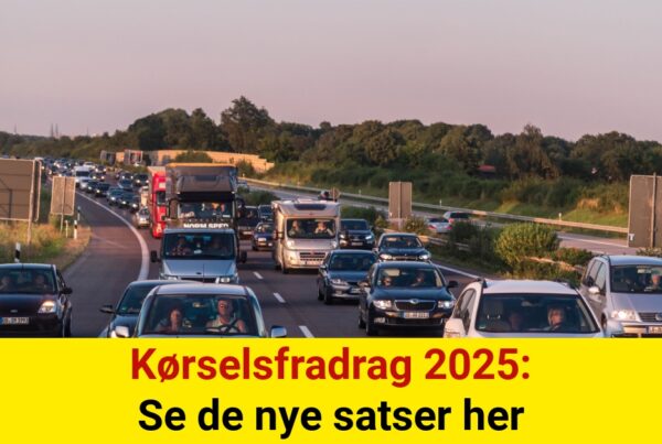 Kørselsfradrag 2025: Se de nye satser her