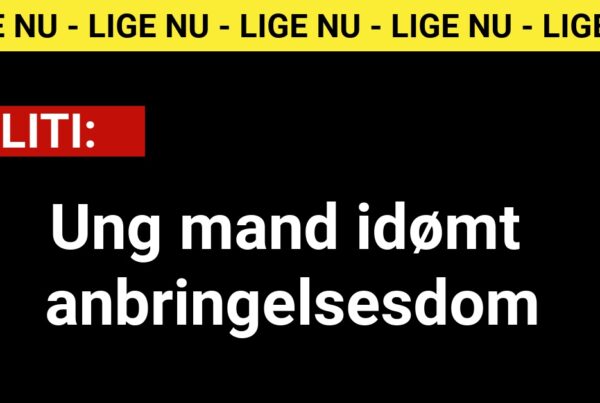 Ung mand idømt anbringelsesdom - Krimi