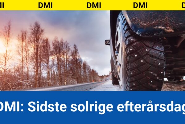 DMI: Sidste solrige efterårsdag