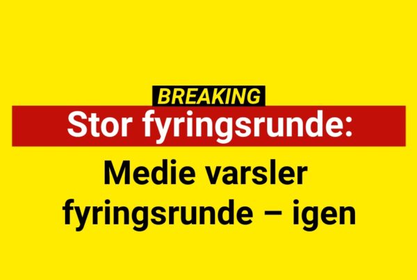 Medie varsler fyringsrunde – igen