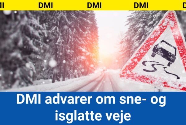 DMI advarer om sne- og isglatte veje