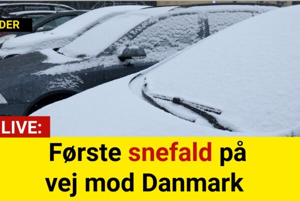 Vejr-LIVE: Første snefald på vej mod Danmark