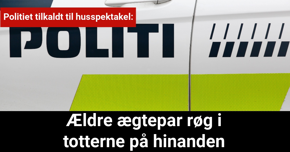 Politiet tilkaldt til husspektakel: