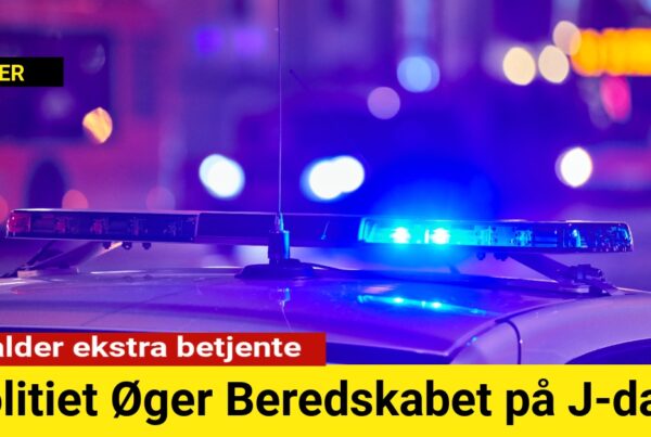 Indkalder ekstra betjente